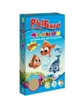 РЫБята Малыши стартовый корм для мальков рыб коробка + сюрприз 35 г 10шт купить  зоотовары для животных