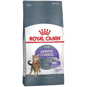Royal Canin APPETITE CONTROL CARE сухой корм для взрослых кошек предрасположенных к набору лишнего веса 10кг купить  зоотовары для животных