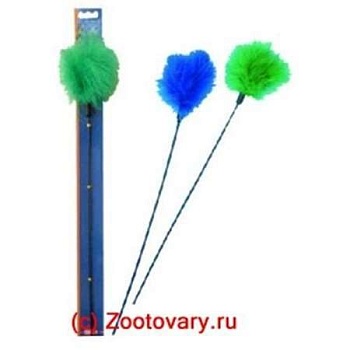 Nobby Игрушка для Кошек Дразнилка с Перьями 20г купить  зоотовары для животных