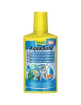 TETRA AquaSafe Препарат для подготовки водопроводной воды в воду, пригодную для обитания аквариумных рыб 250мл. купить  зоотовары для животных