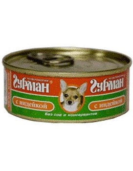 Четвероногий Гурман Мясное Ассотри для собак с Индейкой 24х100г купить  зоотовары для животных