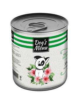Dog`s Menu консервы для собак Хаггис из Ягненка и риса 6х750г купить  зоотовары для животных