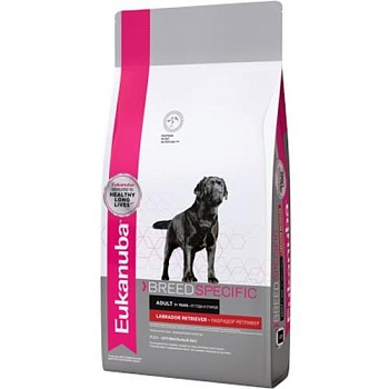 EUKANUBA BREED SPECIFIC LABRADOR RETRIEVER ADULT сухой корм для взрослых собак породы Лабрадор Ретривер 10кг купить  зоотовары для животных