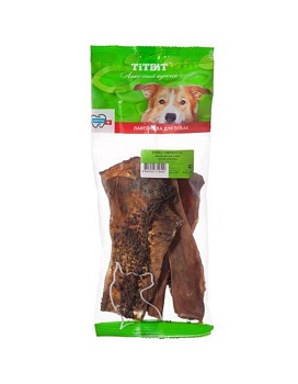 TiTBiT Рубец говяжий XL - мягкая упаковка 66г купить  зоотовары для животных