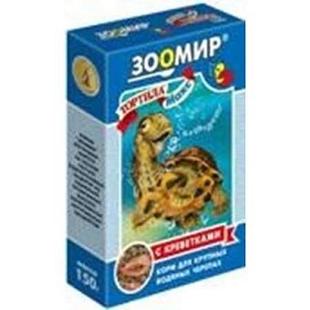 ЗООМИР Тортила МАКС корм для водяных черепах с креветками 70 г купить  зоотовары для животных