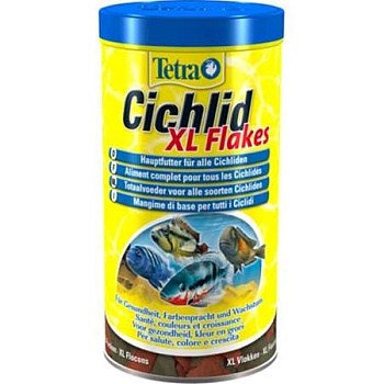 TETRA Cichlid XL Основной корм в виде хлопьев для всех видов цихловых рыб 500мл купить 