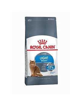 ROYAL CANIN LIGHT WEIGHT CARE сухой корм для взрослых кошек для профилактики лишнего веса 400г купить  зоотовары для животных