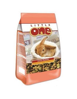 LITTLE ONE Корм для молодых кроликов 900гр купить  зоотовары для животных