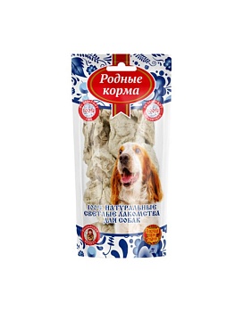 РОДНЫЕ КОРМА Светлые лакомство для собак лёгкое говяжье 20гр купить  зоотовары для животных