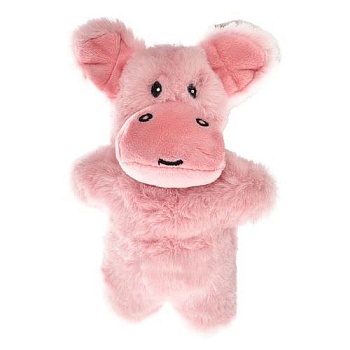 HOMEPET Игрушка для собак Бегемотик плюш с пищалкой 16х10,5см купить  зоотовары для животных