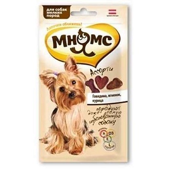 Мнямс Pro Pet Ассорти для Собак Мелких Пород Говядина, Ягненок, Курица 60г купить  зоотовары для животных