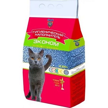 Наполнитель для кошек Барсик Эконом для кошек 3х4,5л купить  зоотовары для животных