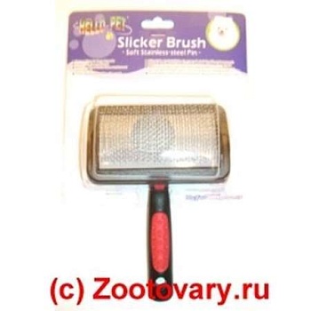 Hello Pet Пуходерка Пластик C Каплей Большая 168210L купить  зоотовары для животных