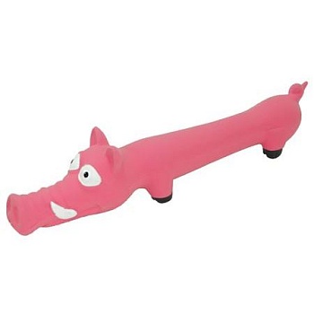 HOMEPET Игрушка для собак Долговязый кабанчик латекс 31см PCC90151 купить  зоотовары для животных