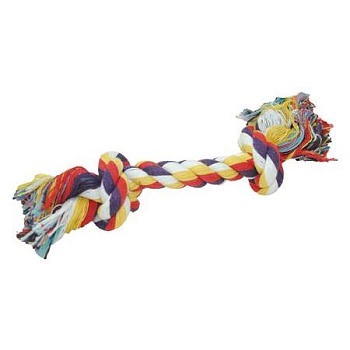 HOMEPET Игрушка для собак Канат с узлами 10 90 г PCC3687-10 купить  зоотовары для животных