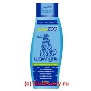 Доктор Zoo Шампунь для Длинношерстных Собак с Провитамином В5 и Кератином 250мл. купить  зоотовары для животных