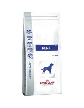 ROYAL CANIN RENAL RF14 ветеринарная диета для взрослых собак с хронической почечной недостаточностью 14кг купить  зоотовары для животных