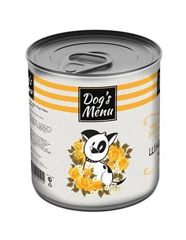 Dog`s Menu консервы для собак Шницель куриный 6х750г купить  зоотовары для животных