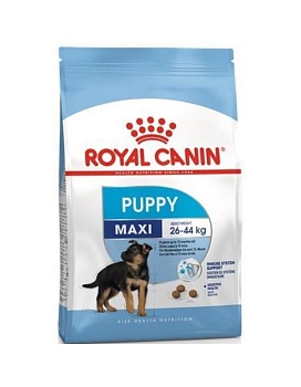 Royal Canin Maxi Puppy сухой корм для щенков крупных пород 15кг купить  зоотовары для животных