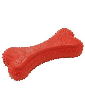 HOMEPET Игрушка для собак Косточка с пищалкой TPR 12см X041 купить  зоотовары для животных
