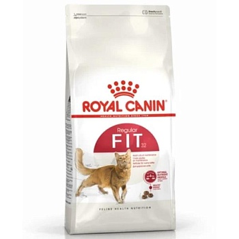 Royal Canin FIT 32 корм для взрослых кошек в возрасте до 7 лет 200г купить  зоотовары для животных