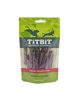 ТитБит Золотая коллекция Фрикасе из телятины длясобак 70гр купить  зоотовары для животных