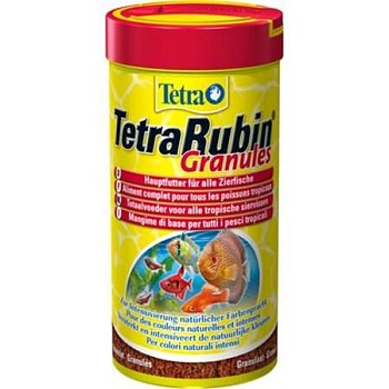 TETRA Rubin Granues корм в гранулах для улучшения и поддержания окраса всех видов рыб 250мл. купить  зоотовары для животных