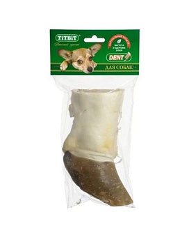 TiTBiT Нога говяжья резаная - мягкая упаковка 312г купить  зоотовары для животных