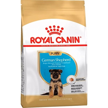 Royal Canin Puppy German Shepard Немецкая овчарка Паппи-30 сойкой корм для щенков 12кг купить  зоотовары для животных