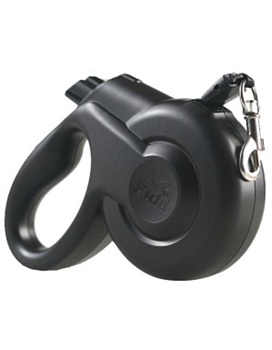 Fida Styleash Стильная рулетка 3м с выдвижным шнуром для собак мелких пород до 12 кг черная 5135532 купить  зоотовары для животных