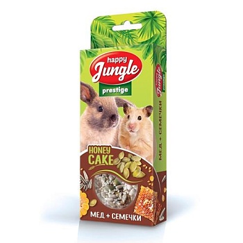HAPPY JUNGLE Престиж Корзинки для грызунов мед+семечки 3 шт. купить  зоотовары для животных