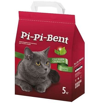 Pi-Pi-Bent Сенсация Свежести 5кг купить  зоотовары для животных