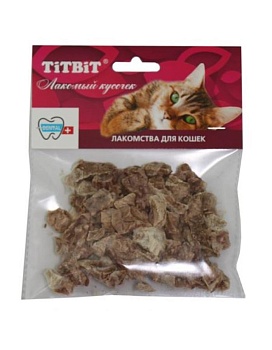 TiTBiT Легкое говяжье (для кошек) - мягкая упаковка 005187 купить  зоотовары для животных