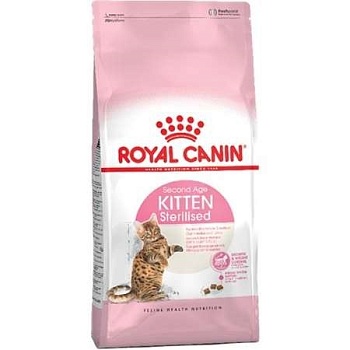 Royal Canin Kitten Sterilised Киттен Стерилайзд Питание для Стерилизованных Котят 3.5кг купить  зоотовары для животных