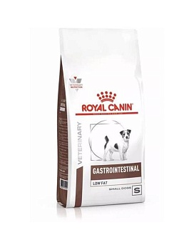 ROYAL CANIN GASTROINTESTINAL LOW FAT SMALL DOG сухой корм для собакмелких пород при нарушениях пищеварения 3кг купить  зоотовары для животных