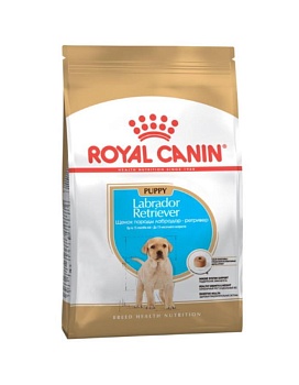 ROYAL CANIN LABRADOR RETRIEVER PUPPY сухой корм для щенков лабрадора до 15 месяцев 12кг купить  зоотовары для животных