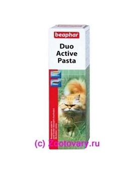 Beaphar Duo Active Мультивитаминная Паста Двойного Действия для Кошек 100 Г 12959 купить  зоотовары для животных