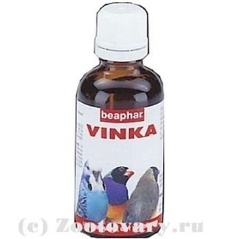 BEAPHAR Vinka витамины для укрепления иммунитета у птиц 50 мл купить  зоотовары для животных