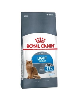 ROYAL CANIN LIGHT WEIGHT CARE сухой корм для взрослых кошек в целях профилактики избыточного веса 1,5кг купить  зоотовары для животных