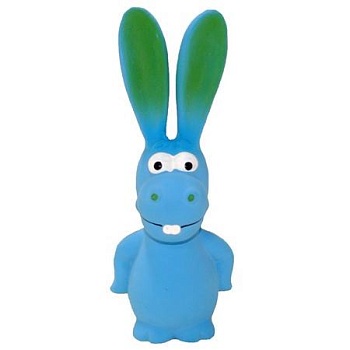 HOMEPET Игрушка для собак Ослик с пищалкой латекс 19см PCC96218 купить  зоотовары для животных