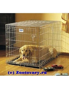 Savic Переноска-Клетка Dog Residence 118 Хром 118Х76Х88См 10кг купить  зоотовары для животных