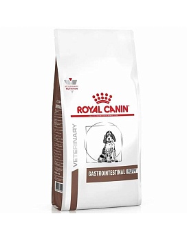 ROYAL CANIN GASTROINTESTINAL PUPPY ветеринарная диета корм сухой для щенков при расстройствах пищеварения 1кг купить  зоотовары для животных