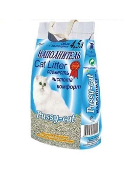 Наполнитель для кошек Пусси-Кет Цеолитовый 3х4,5л купить  зоотовары для животных