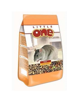 LITTLE ONE Корм для крыс 900гр купить  зоотовары для животных