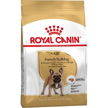Royal Canin French Bulldog Adult Корм для Собак Породы Французский Бульдог от 12 Месяцев 3кг купить  зоотовары для животных