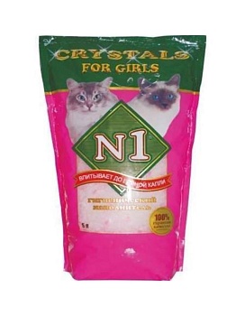 №1 For Girls Силикагель 12л купить  зоотовары для животных