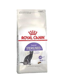 Royal Canin Sterilised 37 Корм для стерилизованных кошек 400г купить  зоотовары для животных