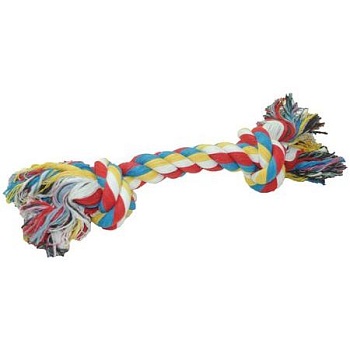 HOMEPET Игрушка для собак Канат с узлами 14 170 г PCC3687-14 купить  зоотовары для животных