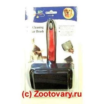 Hello Pet Пуходерка Пластик Разнозубая Большая 16823L купить  зоотовары для животных