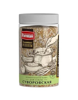 Четвероногий ГУРМАН Моментальная каша для собак "Суворовская" 300г купить  зоотовары для животных